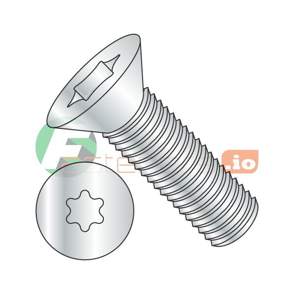 Newport Fasteners M6-1.00 x 8 mm Torx Flat Machine Screw, Zinc Plated Steel, 5000 PK 849719 - main